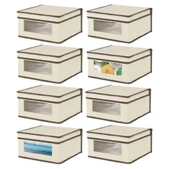 MDesign Fabric Closet Storage Organizer Box - Medium -IRIS Storage Deals Store GUEST 7be7b262 7b52 4c47 b370 edf511357e0b