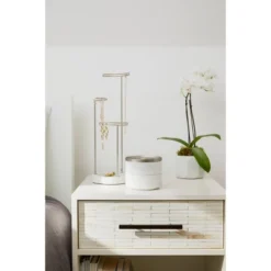 Tesora Jewelry Box White - Umbra -IRIS Storage Deals Store GUEST 7bff1d8a 3087 454c a52a 4f45e84ba3a7