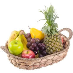 Vintiquewise Seagrass Fruit Bread Basket Tray With Handles 16 Vintiquewise Seagrass Fruit Bread Basket Tray With Handles -IRIS Storage Deals Store GUEST 7c0a877e d316 481f bc45 2aae2ea0f2d2