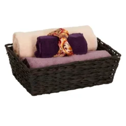 Household Essentials Set Of 4 Hyacinth Stained Baskets Brown 20 Household Essentials Set Of 4 Hyacinth Stained Baskets Brown -IRIS Storage Deals Store GUEST 7c2bc4be 5a2e 4ddd a2d0 ce72f6a556b1