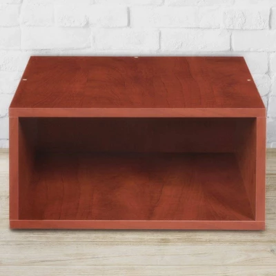 Niche Cubo Half Size Stackable Storage Organizer Cube Warm Cherry 1 Niche Cubo Half Size Stackable Storage Organizer Cube Warm Cherry
