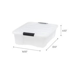 IRIS USA Plastic Storage Bin With Lid And Secure Latching Buckles 11 IRIS USA Plastic Storage Bin With Lid And Secure Latching Buckles -IRIS Storage Deals Store GUEST 7d53ea73 c844 4017 ba90 90ebb0664c19