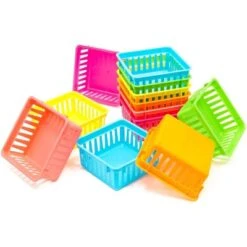Bright Creations 12 Pack 6 Colors Plastic Pen & Pencil Storage Baskets Trays For Classroom Organizer Drawers Shelves Closet And Desk 8 Bright Creations 12 Pack 6 Colors Plastic Pen & Pencil Storage Baskets Trays For Classroom Organizer Drawers Shelves Closet And Desk -IRIS Storage Deals Store GUEST 7d8c7885 afe3 48ff 8bde 124ec19df7d1