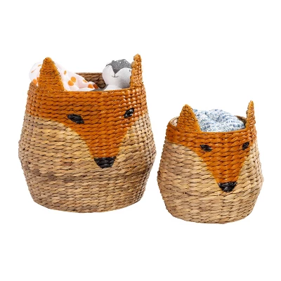 Honey-Can-Do Fox Shaped Basket Set 1 Honey-Can-Do Fox Shaped Basket Set