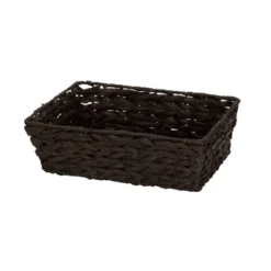 Household Essentials Set Of 4 Hyacinth Stained Baskets Brown 21 Household Essentials Set Of 4 Hyacinth Stained Baskets Brown -IRIS Storage Deals Store GUEST 7e434393 946e 4b23 ba0e 1366b5232ef4