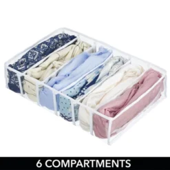 MDesign Plastic Dresser Drawer/Closet Storage Divider, Set Of 3 14 MDesign Plastic Dresser Drawer/Closet Storage Divider, Set Of 3 -IRIS Storage Deals Store GUEST 7e8960a9 9a76 4f61 a797 f49fd96dd5a0