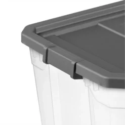 Sterilite 108 Qt. Clear Stacker Storage Container Tote W/ Latching Lid -IRIS Storage Deals Store GUEST 7f5bc2e8 648a 40a7 a669 859a4dedeb08