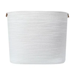 Midlee Rope Dog Toys Basket With Leather Handles -IRIS Storage Deals Store GUEST 7f5f58f5 e0e5 4122 9609 49a80e5aee47