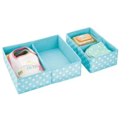 MDesign Fabric Dresser Drawer Storage Organizers, Set Of 4 -IRIS Storage Deals Store GUEST 7fa735fb 1453 4b9b 872e 3fbd1e9a83c6