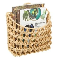 MDesign Hyacinth Home Storage Wall Mount Basket, Set Of 2 14 MDesign Hyacinth Home Storage Wall Mount Basket, Set Of 2 -IRIS Storage Deals Store GUEST 8162796b f85b 442d bd02 b3cded49d63b