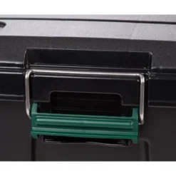 IRIS 87.4qt 4pk Heavy Duty Storage Bins Black