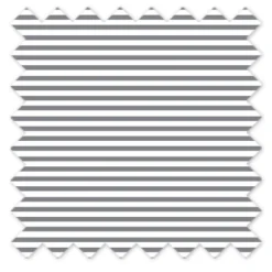 Bacati - Pin Stripes White/Gray Storage Box Small -IRIS Storage Deals Store GUEST 81fc09d4 313d 4c42 acc0 6292b7e98862