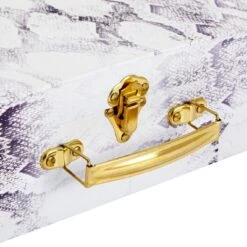 Set Of 3 Different Sizes Of Paperboard Suitcases With Metal Handles, Decorative Cardboard Storage Boxes, Snakeskin Print 9 Set Of 3 Different Sizes Of Paperboard Suitcases With Metal Handles, Decorative Cardboard Storage Boxes, Snakeskin Print -IRIS Storage Deals Store GUEST 8247b716 5e27 4e4e 8699 f91fb9d209b5