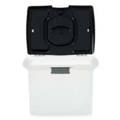 Gracious Living Portable Stackable File Storage Caddy W/ Comfort Grip Handles And Accessory Compartment, For Letter Size Hanging File Folders -IRIS Storage Deals Store GUEST 83654cf2 ff0b 4a25 b586 85303e3000ef