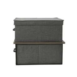 Household Essentials Stacking Storage Boxes With Laminate Top Ashwood 12 Household Essentials Stacking Storage Boxes With Laminate Top Ashwood -IRIS Storage Deals Store GUEST 842c226b 890b 43cd a8e3 db4ae35a2e9a