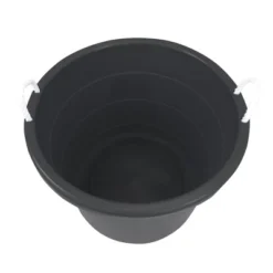 Homz Multipurpose 17 Gallon Plastic Open-Top Storage Round Utility Tub With Rope Handles For Indoor Or Outdoor Home Organization, Black (2 Pack) 7 Homz Multipurpose 17 Gallon Plastic Open-Top Storage Round Utility Tub With Rope Handles For Indoor Or Outdoor Home Organization, Black (2 Pack) -IRIS Storage Deals Store GUEST 84c7d38d 6eed 43c8 8b35 4bf0d4d8758d