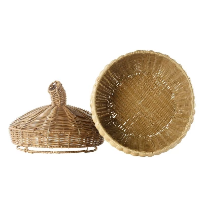 Kaplan Early Learning Acorn Washable Wicker Floor Basket 2 Kaplan Early Learning Acorn Washable Wicker Floor Basket - Image 2