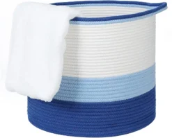 Midlee Blue 3 Tone Toys Basket -IRIS Storage Deals Store GUEST 852421d1 8b46 43a0 ad09 7eb496e656eb