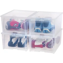 IRIS USA Shoe Storage Box, Stackable And Drop Front, Wide 21 IRIS USA Shoe Storage Box, Stackable And Drop Front, Wide -IRIS Storage Deals Store GUEST 86419eb2 7067 41c6 a4ba cffd431afc9d