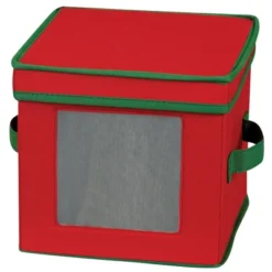 Household Essentials Dessert Plate Chest Red -IRIS Storage Deals Store GUEST 86b3ef84 0a88 4940 b32f 13baf6508015