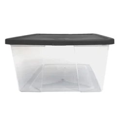 Homz Snaplock 12-Quart Plastic Multipurpose Stackable Storage Container Bins With Gray Snaplock Lid For Home And Office Organization, Clear (4 Pack) 6 Homz Snaplock 12-Quart Plastic Multipurpose Stackable Storage Container Bins With Gray Snaplock Lid For Home And Office Organization, Clear (4 Pack) -IRIS Storage Deals Store GUEST 872e7f3d 9b6c 474b a54b 0893d260cddf