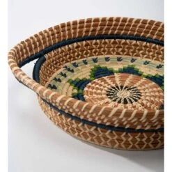 Wind & Weather Handmade Guatemalan Chumil Star-Pattern Pine Needle, Grass And Raffia Basket -IRIS Storage Deals Store GUEST 88e29dcf a8d8 4e90 93b1 ff62a086c8ab