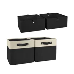 2pc Kids' 10.5" Two-Toned Folding Storage Bin Set - RiverRidge Home -IRIS Storage Deals Store GUEST 8933e176 15f2 4b4f 88be 21c5a3bb4e55