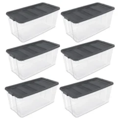 Sterilite Storage System Solution With 200 Quart Clear Stackable Storage Box Organization Containers With Grey Latching Lid 15 Sterilite Storage System Solution With 200 Quart Clear Stackable Storage Box Organization Containers With Grey Latching Lid -IRIS Storage Deals Store GUEST 8a09e85d fec4 478d 9079 768c2cba255e