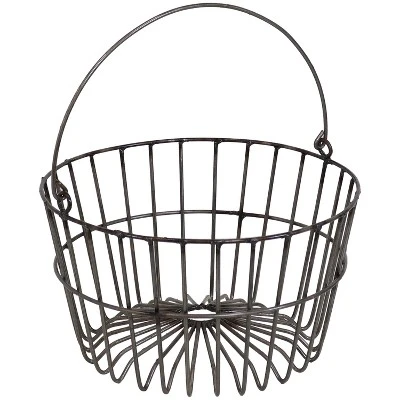 Sunnydaze Decor Sunnydaze Rustic Metal Nesting Baskets With Handles For Storage And Decor - 4 Pc 3 Sunnydaze Decor Sunnydaze Rustic Metal Nesting Baskets With Handles For Storage And Decor - 4 Pc - Image 3
