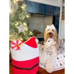 Midlee Christmas Santa Rope Basket -IRIS Storage Deals Store GUEST 8d0ddc50 bcd0 4959 bcfe 6d8cb2338a39