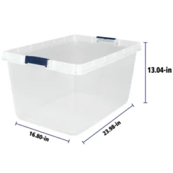 Home Logic 66qt 6pk Storage Bins Clear 13 Home Logic 66qt 6pk Storage Bins Clear -IRIS Storage Deals Store GUEST 8d3c57bc 02c0 48ff 9d6f 2b3699b18764