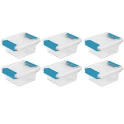 Sterilite Plastic Miniature Clip Storage Box Container With Latching Lid For Home, Office, Workspace, And Utility Space Organization -IRIS Storage Deals Store GUEST 8d66a016 ba33 44ad 97e1 f241d95c586d