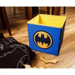 Ukonic DC Comics Batman Logo Storage Bin Cube Organizer | 11 Inches -IRIS Storage Deals Store GUEST 8d92454f 072a 4da1 8d36 1470f0d42982