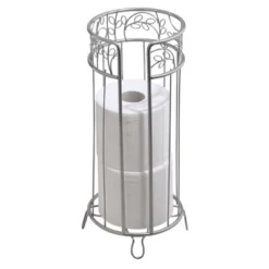 MDesign Decorative Metal Toilet Paper Storage Holder Stand, 3 Rolls -IRIS Storage Deals Store GUEST 8f70f02f be9e 459d ae7a 83ab7d1a9355