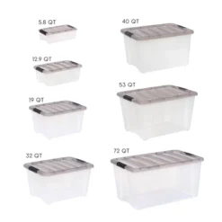 IRIS Stack And Pull Plastic Storage Bin -IRIS Storage Deals Store GUEST 90e2d28b 79b0 4380 810e d83c471badf9