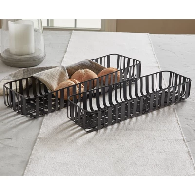 Park Designs Spencer Oval Baskets Set Of 2 1 Park Designs Spencer Oval Baskets Set Of 2