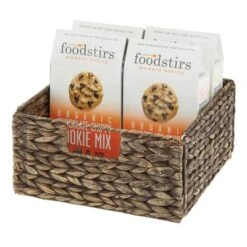 MDesign Hyacinth Kitchen Storage Basket With Handles, 4 Pack -IRIS Storage Deals Store GUEST 93a9ff80 a564 4c36 a2e0 cb53ee579746