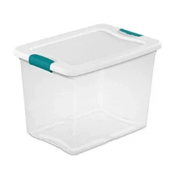 Sterilite 25 Quart Capacity Clear Storage Tote W/ Secure Latch Handles -IRIS Storage Deals Store GUEST 940782d7 49ee 4250 9be2 ced61e405c65