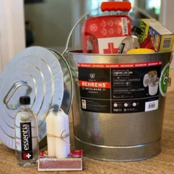 Behrens 6gal Galvanized Steel Locking Lid Storage Can Silver 14 Behrens 6gal Galvanized Steel Locking Lid Storage Can Silver -IRIS Storage Deals Store GUEST 9575e176 a58b 43f1 a7a7 f6d4e8c6d3f4