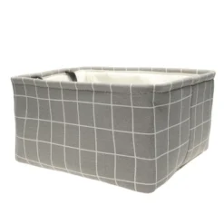 Unique Bargains Foldable Baskets Canvas Fabric Cube Container With Rope Handles Storage Bins 12 Unique Bargains Foldable Baskets Canvas Fabric Cube Container With Rope Handles Storage Bins -IRIS Storage Deals Store GUEST 957f2fac 34fe 49c0 8f02 28cd3247aed5