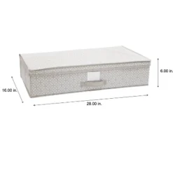 Simplify Underbed Storage Box Gray Boho Print -IRIS Storage Deals Store GUEST 95ba8fd1 d21c 4d16 85da 4845e7eb71ce