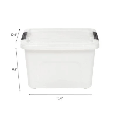 IRIS 8pk Stack And Pull Storage Box Natural 2 IRIS 8pk Stack And Pull Storage Box Natural - Image 2