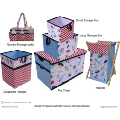 Bacati - Space Multicolor Boys Cotton Storage Box Large 9 Bacati - Space Multicolor Boys Cotton Storage Box Large -IRIS Storage Deals Store GUEST 9684e60d e48d 4790 b85f 68700137a567 2