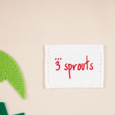 3 Sprouts Kids Childrens Collapsible Felt Storage Cube Bin Box For Cubby Shelves 3 3 Sprouts Kids Childrens Collapsible Felt Storage Cube Bin Box For Cubby Shelves - Image 3