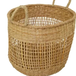 Set Of 3 Seagrass Storage Baskets Brown - Olivia & May 10 Set Of 3 Seagrass Storage Baskets Brown - Olivia & May -IRIS Storage Deals Store GUEST 983798b7 afe0 4db1 8cd9 097d5f4528af