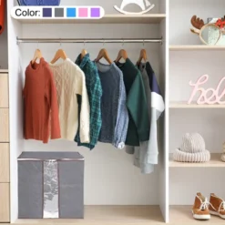 Unique Bargains Foldable Clothes Storage Bags With Reinforced Handle For Clothes Bedding Blankets 9 Unique Bargains Foldable Clothes Storage Bags With Reinforced Handle For Clothes Bedding Blankets -IRIS Storage Deals Store GUEST 9995d6c1 5d0f 4710 b7f2 9a415548cf30