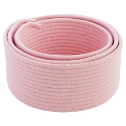 Farmlyn Creek 3-Pack Cotton Woven Baskets For Storage, Pink Rope Montessori Organizer Set For Storing Supplies ( 3 Sizes In Small, Medium And Large) 13 Farmlyn Creek 3-Pack Cotton Woven Baskets For Storage, Pink Rope Montessori Organizer Set For Storing Supplies ( 3 Sizes In Small, Medium And Large) -IRIS Storage Deals Store GUEST 9a5c044c 575d 4d8c b5e5 61cbc795c612