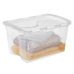 Sterilite 48 Quart Multipurpose Stackable Storage Box Tote Container With Hinged Lid And Handles For Home And Office Organization, Clear (6 Pack) 8 Sterilite 48 Quart Multipurpose Stackable Storage Box Tote Container With Hinged Lid And Handles For Home And Office Organization, Clear (6 Pack) -IRIS Storage Deals Store GUEST 9a6514fe 35ed 4c44 b554 3bbb88c58694