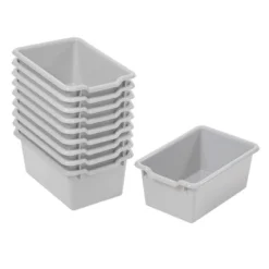 ECR4Kids Storage Bins With Scoop Front Handles - Cubby Compatible - 10-Pack -IRIS Storage Deals Store GUEST 9c84f6b1 2b4e 430d a341 86ee9ac4f702