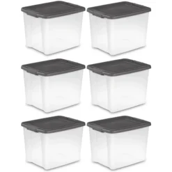 Sterilite 50 Quart Clear Latched Plastic Storage Container -IRIS Storage Deals Store GUEST 9c86f58f 6135 4531 8b90 c06f7bb490f8